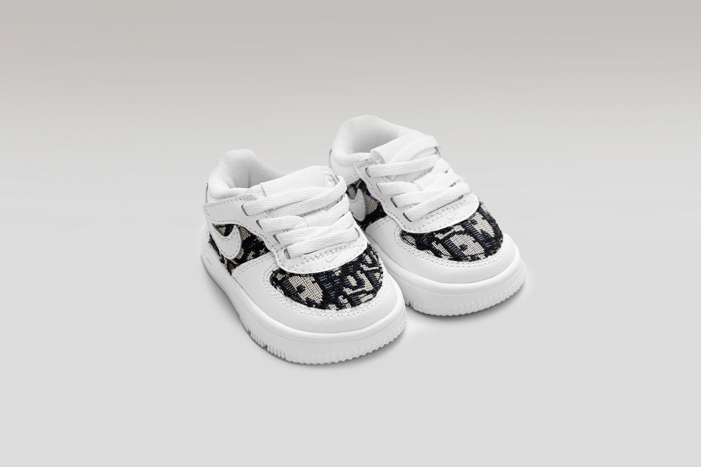 Dior Premium White Nike Air Force 1 - Baby Shoes