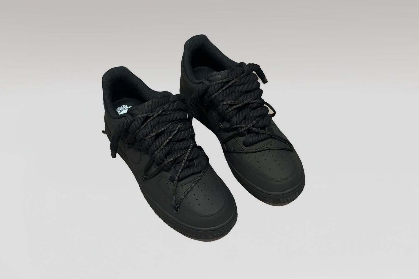 Matte Black 2.0 Nike Air Force 1