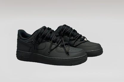 Matte Black 2.0 Nike Air Force 1