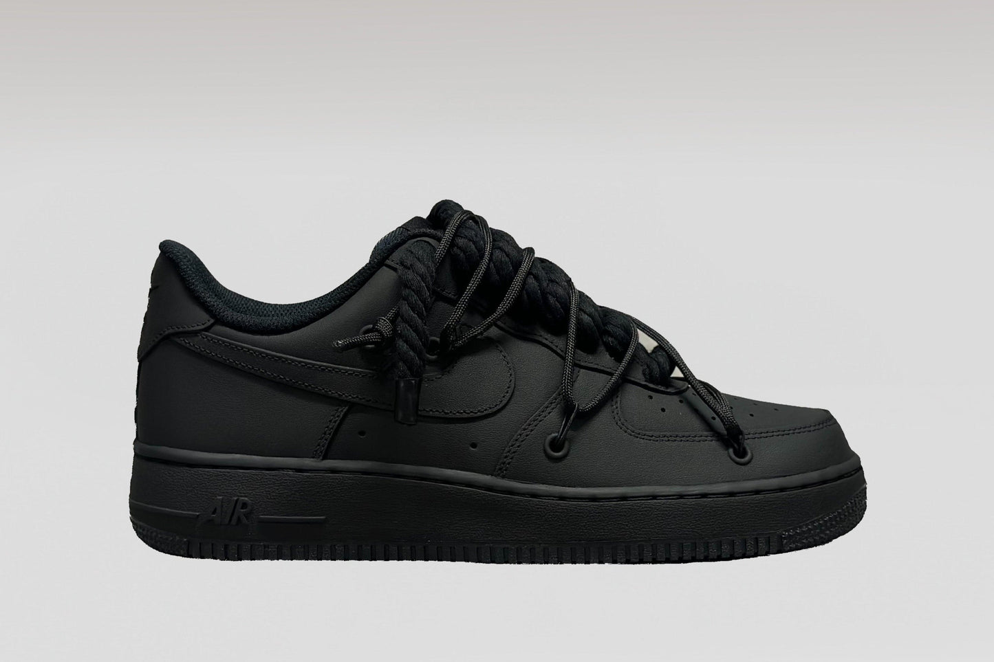 Matte Black 2.0 Nike Air Force 1